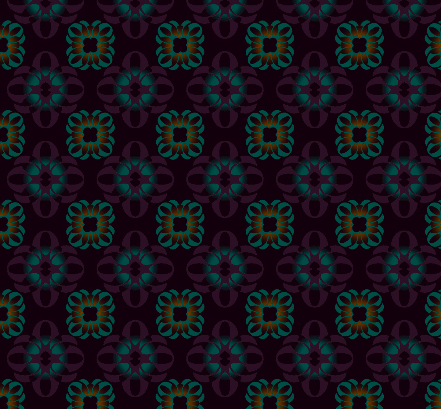Motif 2 violet foncé