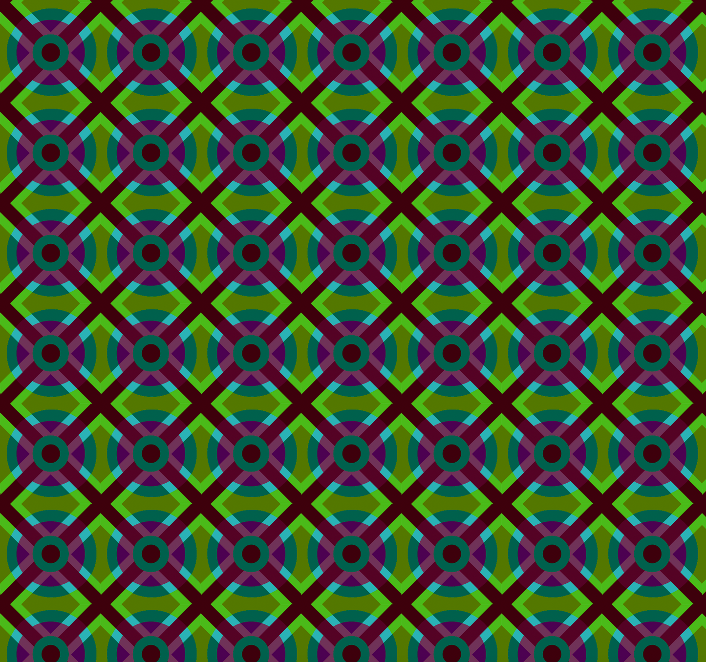 Motif géométrique, abstrait 1 vert