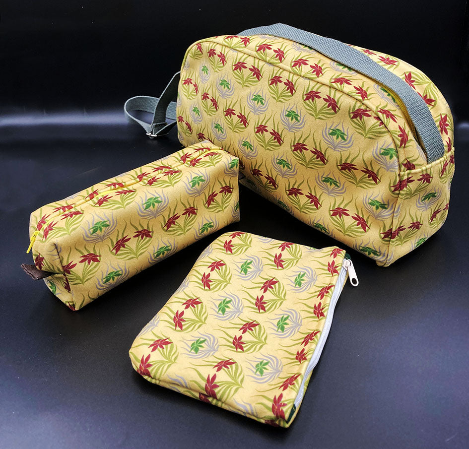 Motif fleurs deco jaune