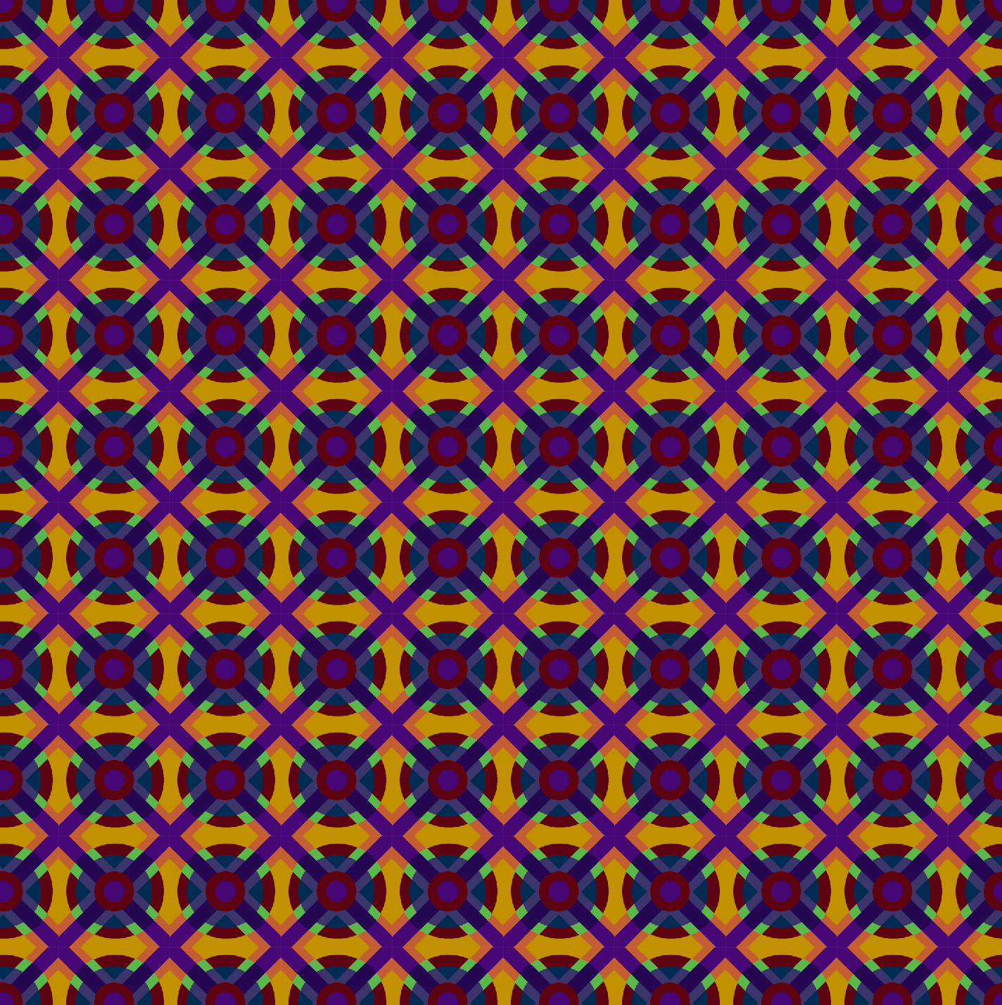 Motif géométrique, abstrait 1 violet-orange