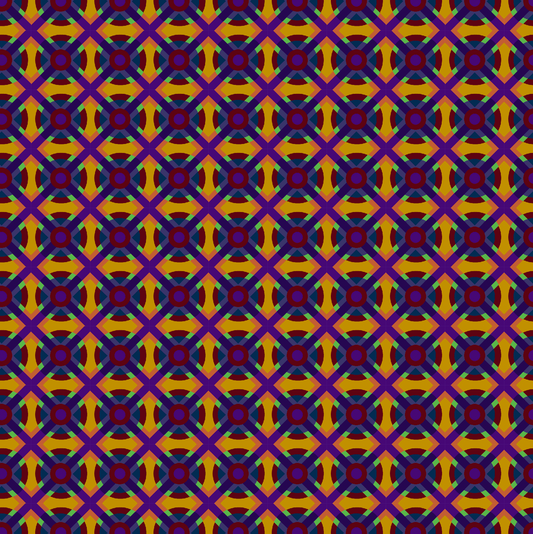 Motif géométrique, abstrait 1 violet-orange